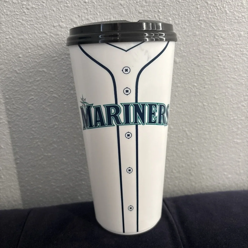 (2) 2026 Seattle Mariners 50 Seasons MLB Concessions Soda Beverage Cups & Lids